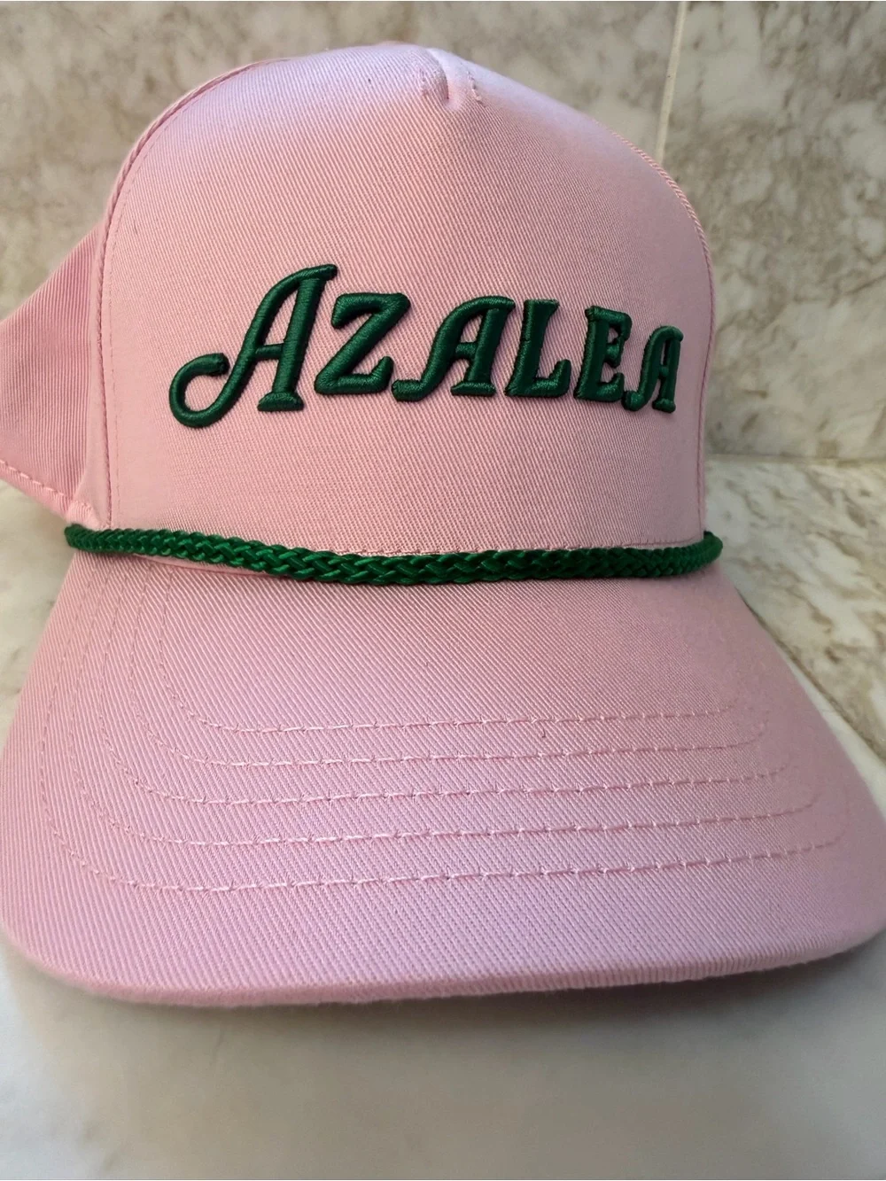 2026 Masters American Needle Azalea Pink Rope Hat Snapback NWOT